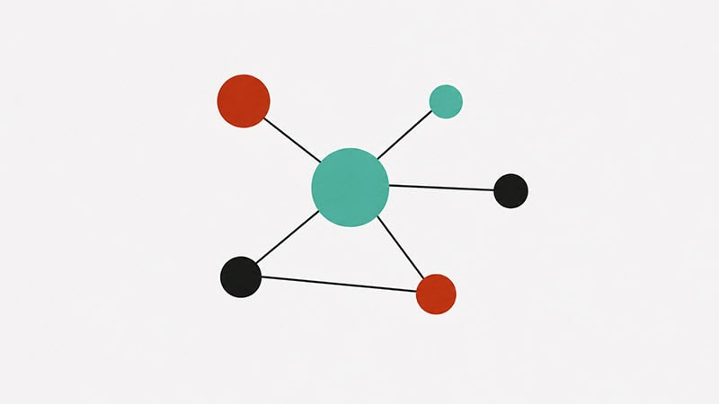 Illustration representing digital PR services